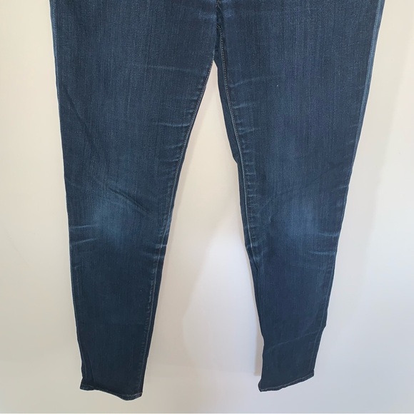 J Brand Maria Dark Wash High Rise Skinny Jean in Starless 29 - Picture 10 of 11